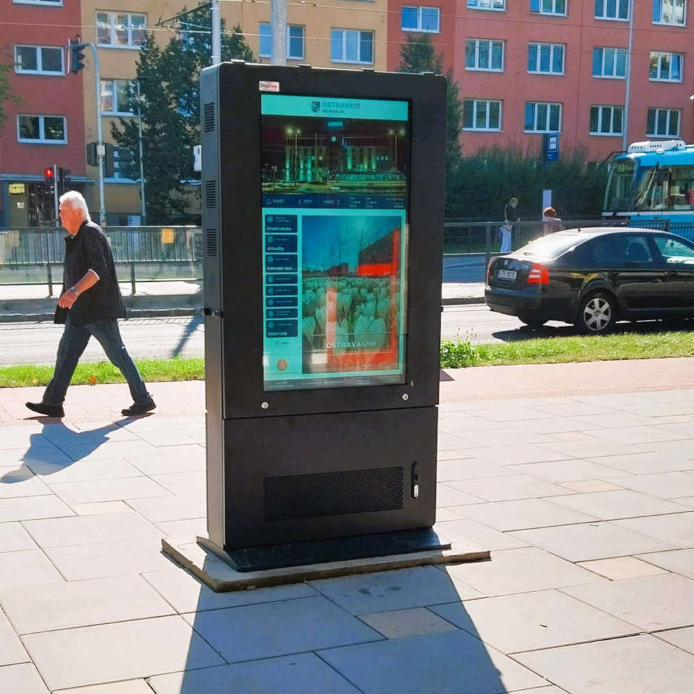 Elektronická úřední deska DigiDay je nezničitelná a připravená na extrémy