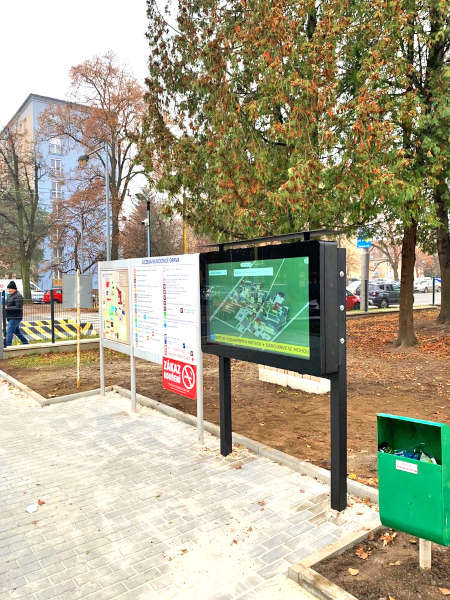 navigační panel DigiDay v Nemocnici Opava